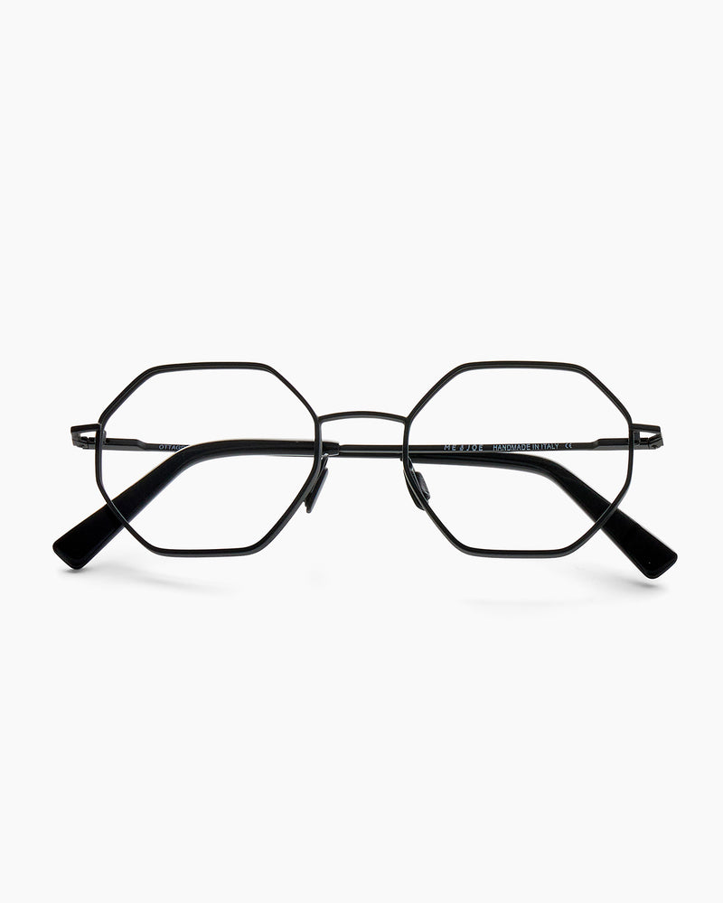 OPTICAL-WOMEN-MEN-UNISEX-OTTAGONALE-BLACK-FRONT