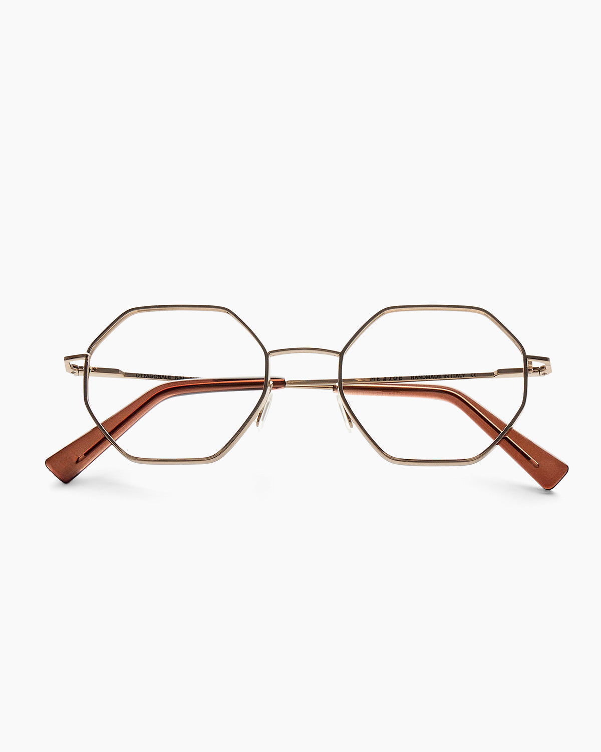 OPTICAL-WOMEN-MEN-UNISEX-OTTAGONALE-GOLD-FRONT |GOLD