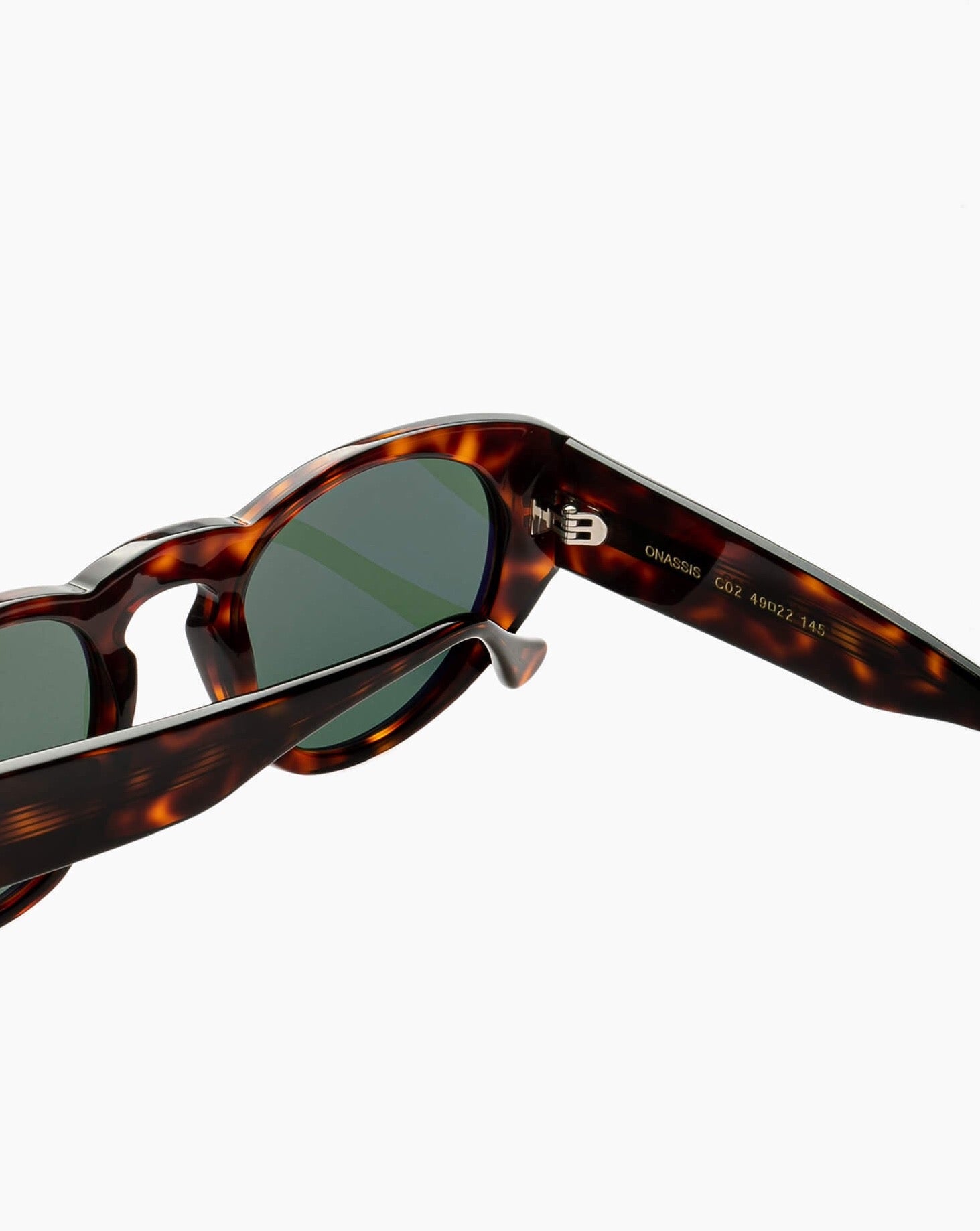 SUNGLASSES-WOMEN-MEN-UNISEX-ONASSIS-TORTOISE-TEMPLE |TORTOISE