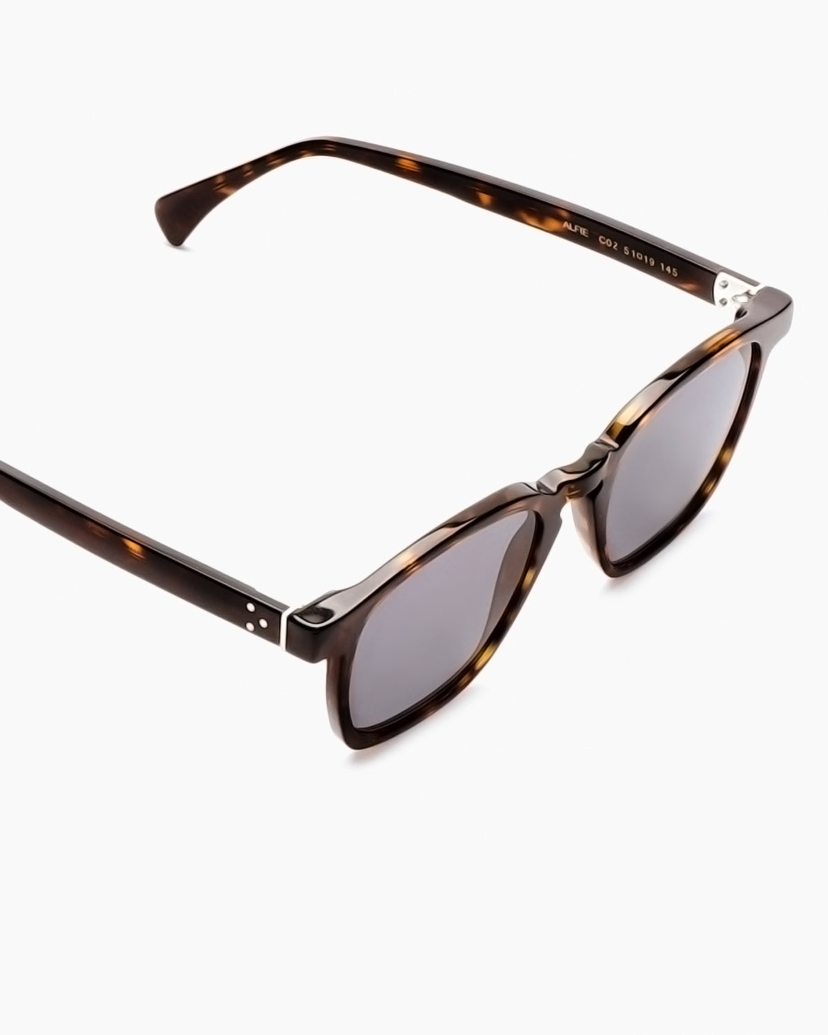 SUNGLASSES-WOMEN-MEN-UNISEX-ALFIE-TORTOISE-DETAIL |TORTOISE