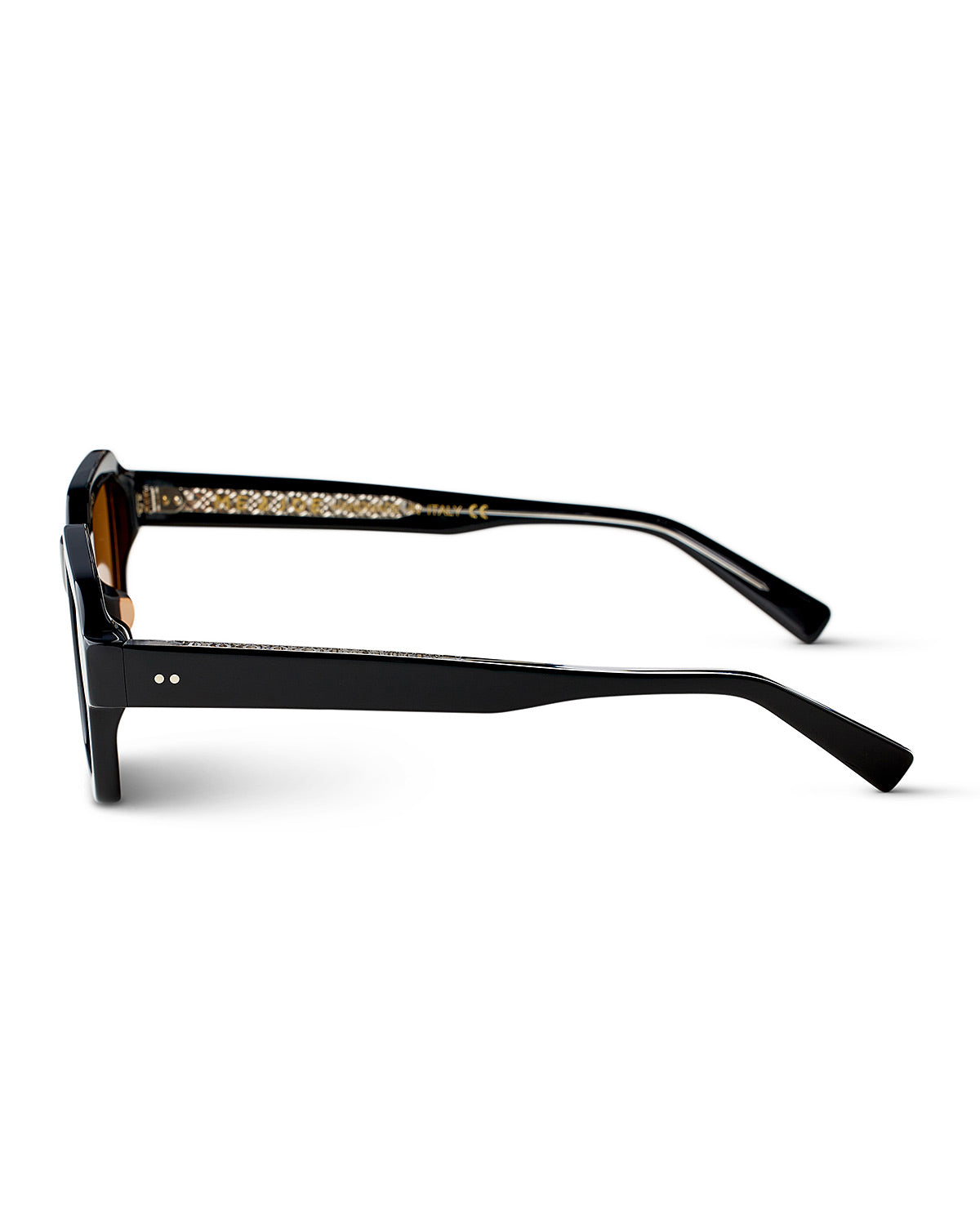 SUNGLASSES-WOMEN-MEN-UNISEX-AMERICA-BLACK-CUSTOM-SUNSET-TEMPLE |BLACK CUSTOM LENSES-SUNSET