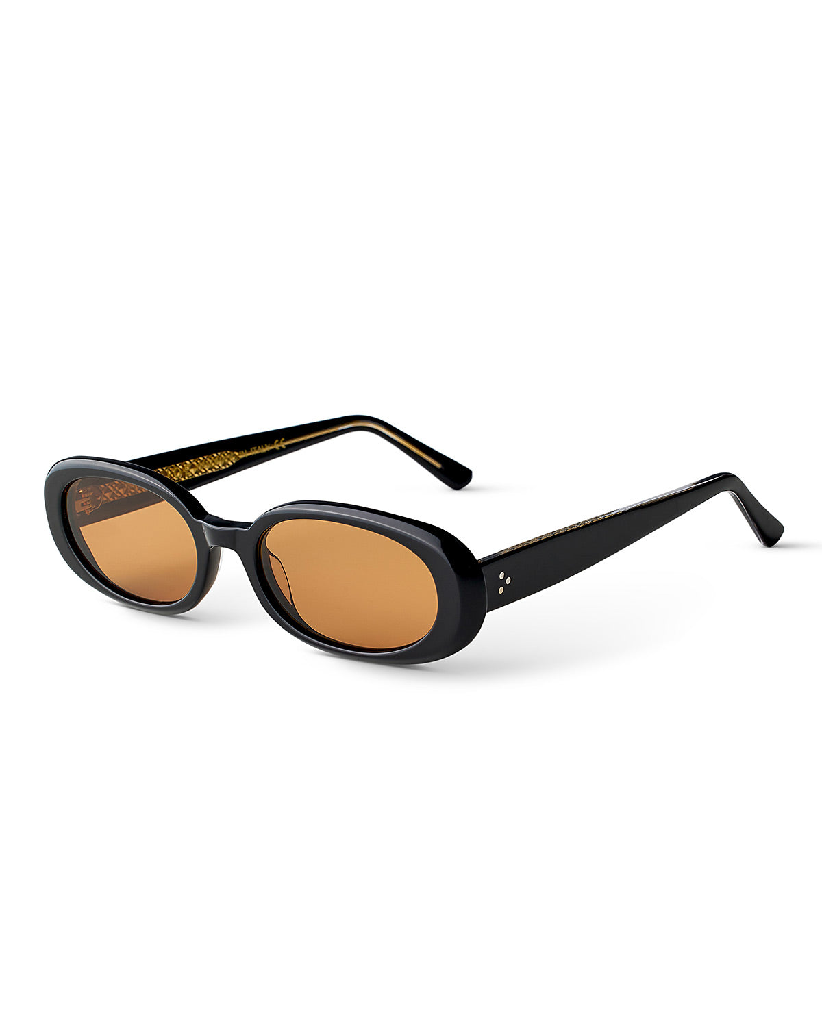 SUNGLASSES-WOMEN-MEN-UNISEX-ARIA-BLACK-CUSTOM-SUNSET-SIDE |BLACK CUSTOM LENSES-SUNSET