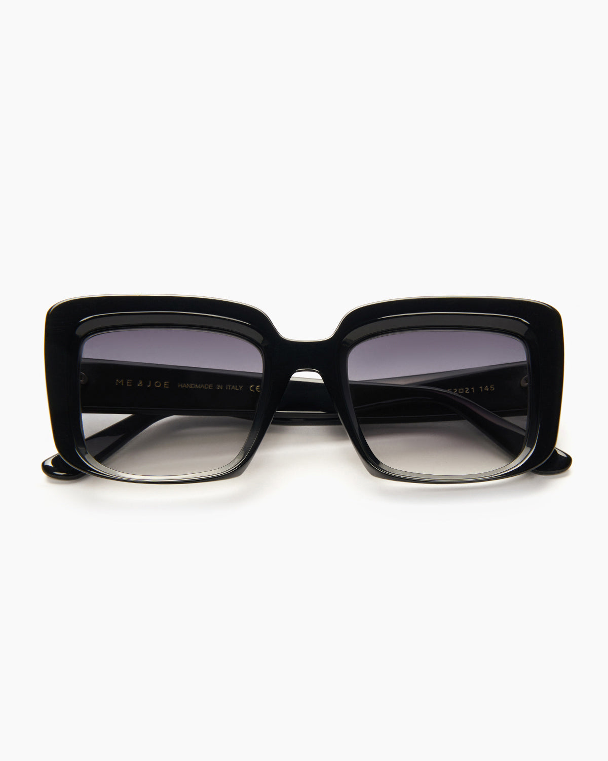 SUNGLASSES-WOMEN-MEN-UNISEX-CHARLIZ-BLACK-FRONT |BLACK