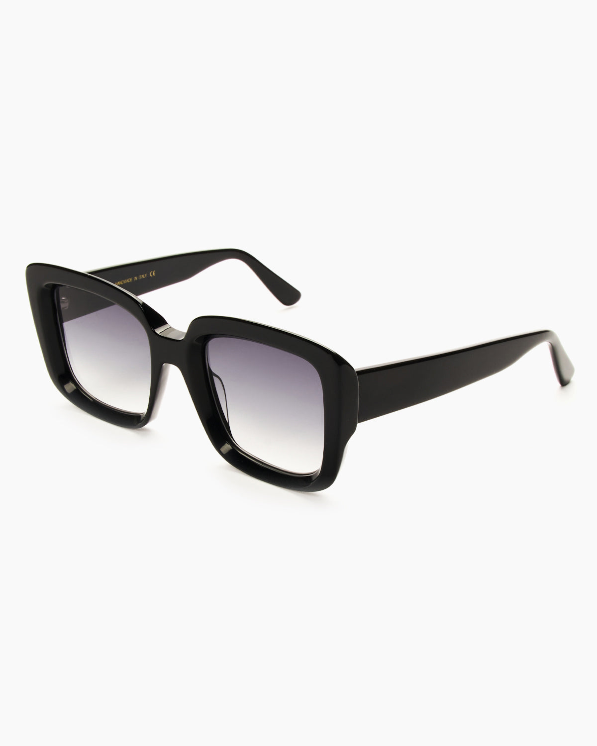 SUNGLASSES-WOMEN-MEN-UNISEX-CHARLIZ-BLACK-SIDE |BLACK