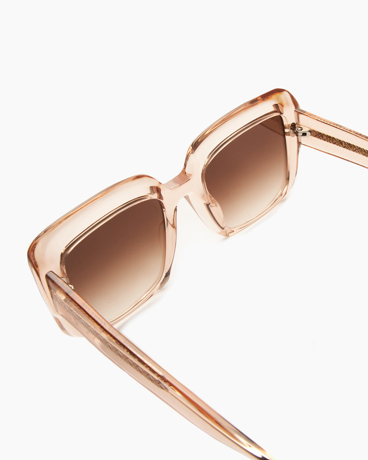 SUNGLASSES-WOMEN-MEN-UNISEX-CHARLIZ-CHAPAGNE-DETAIL |CHAMPAGNE