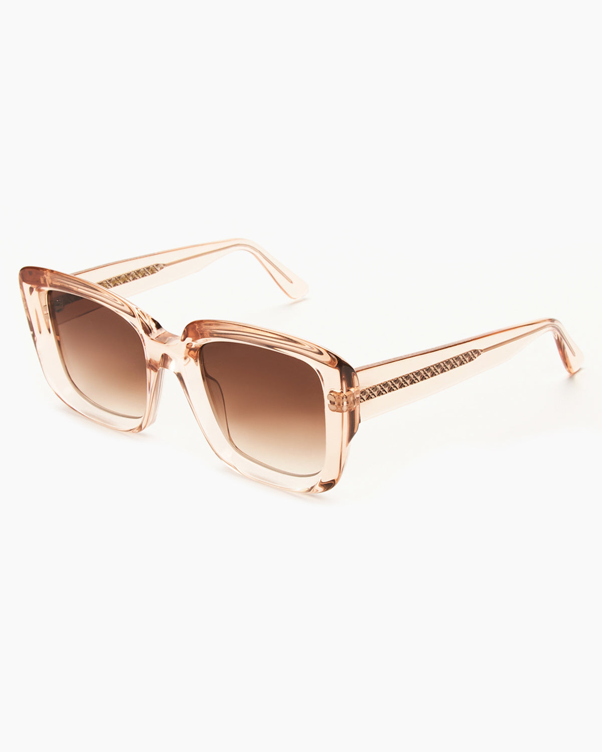 SUNGLASSES-WOMEN-MEN-UNISEX-CHARLIZ-CHAPAGNE-SIDE |CHAMPAGNE