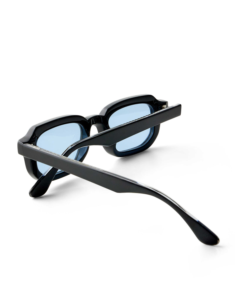 SUNGLASSES-WOMEN-MEN-UNISEX-DRAKE-BLACK-CUSTOMLENSES-BLUEJEAN-TEMPLE