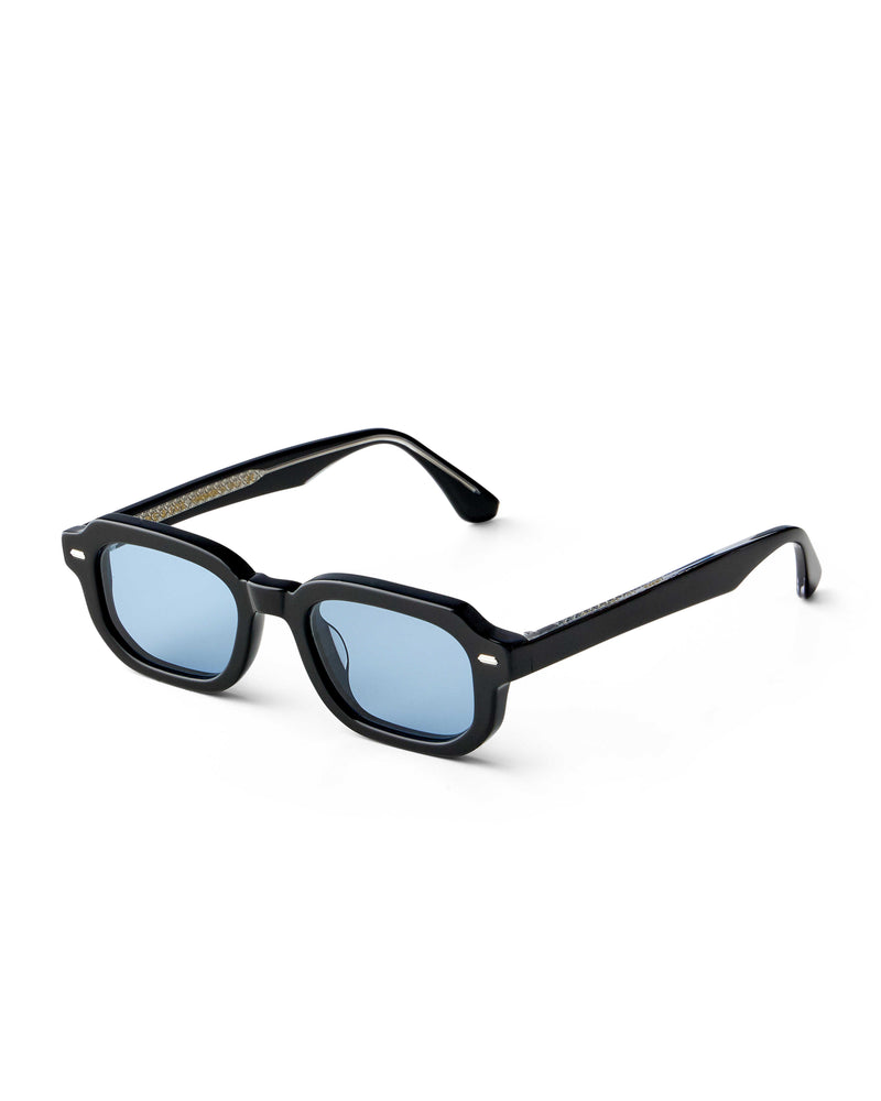 SUNGLASSES-WOMEN-MEN-UNISEX-DRAKE-BLACK-CUSTOMLENSES-BLUEJEAN-SIDE