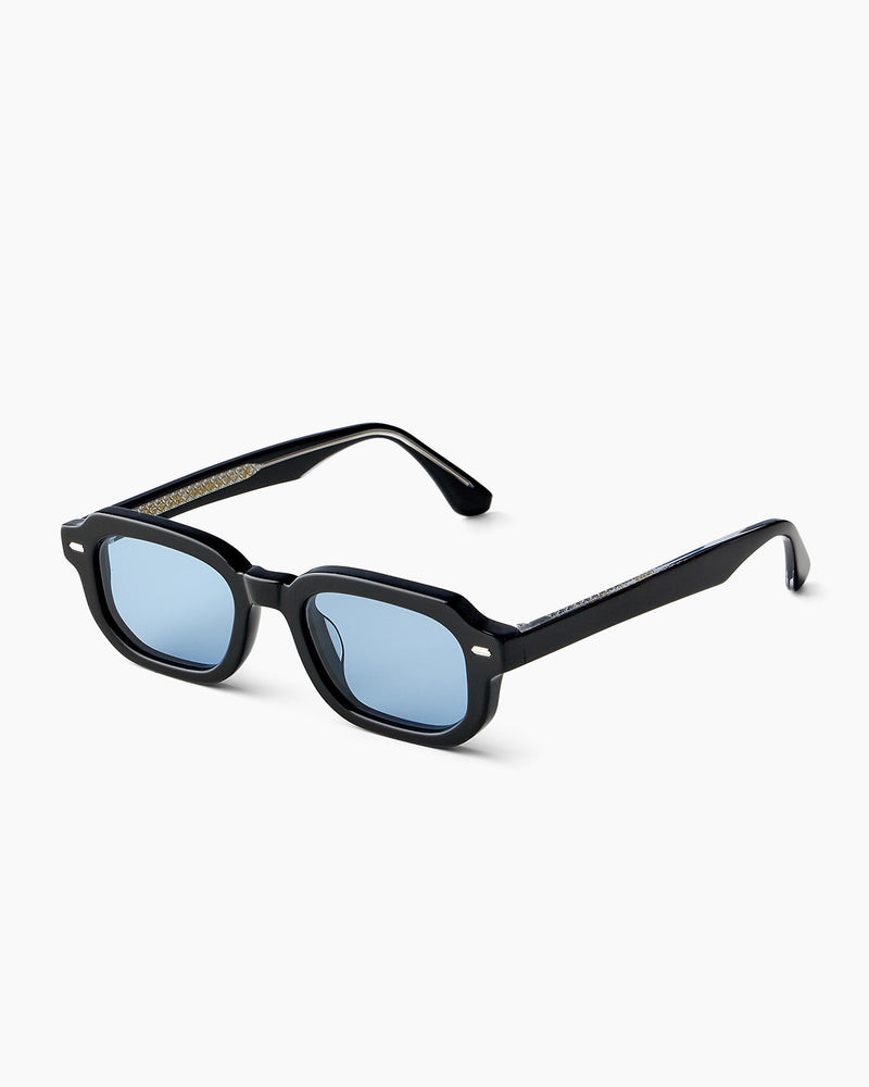 SUNGLASSES-WOMEN-MEN-UNISEX-DRAKE-BLACK-CUSTOMLENSES-BLUEJEAN-SIDE