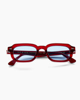 SUNGLASSES-WOMEN-MEN-UNISEX-DRAKE-RED-CUSTOMLENSES-BLUE JEAN-FRONT