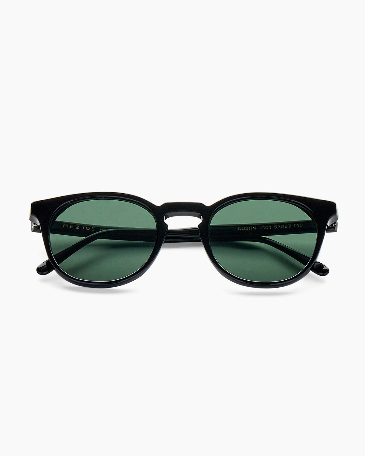 SUNGLASSES-WOMEN-MEN-UNISEX-DUSTIN-BLACK-FRONT |BLACK