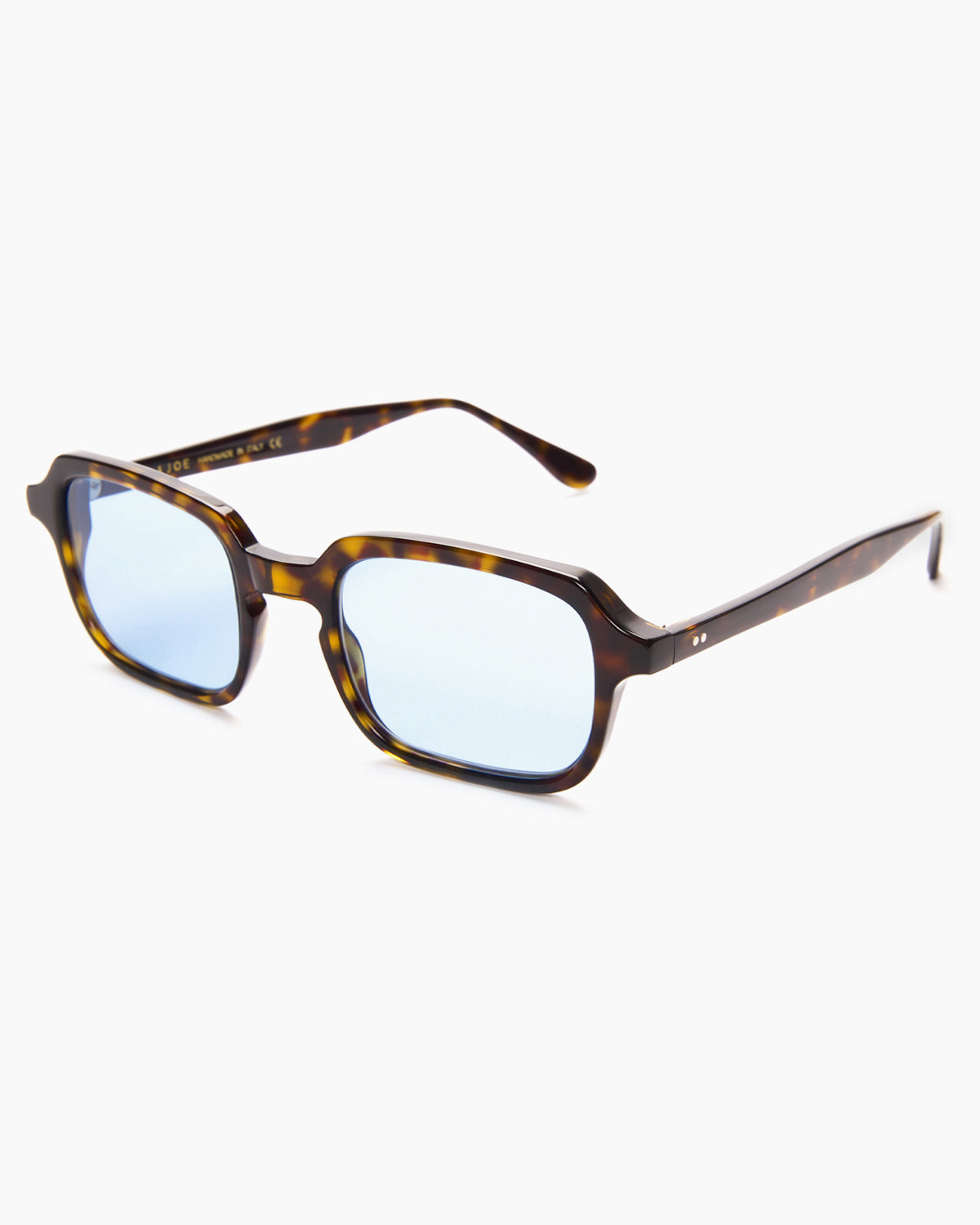 SUNGLASSES-WOMEN-MEN-UNISEX-DU_-TORTOISE-STUDIO-BLUE-SIDE |TORTOISE CUSTOM LENSES-BLUE JEAN