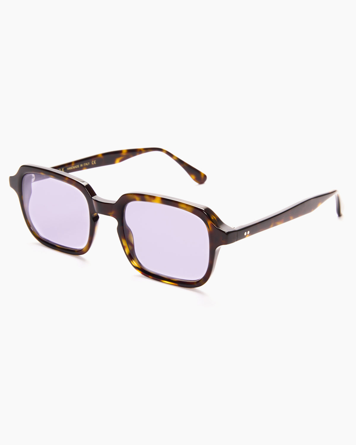 SUNGLASSES-WOMEN-MEN-UNISEX-DU_-TORTOISE-STUDIO-PURPLE-SIDE |TORTOISE CUSTOM LENSES-PURPLE