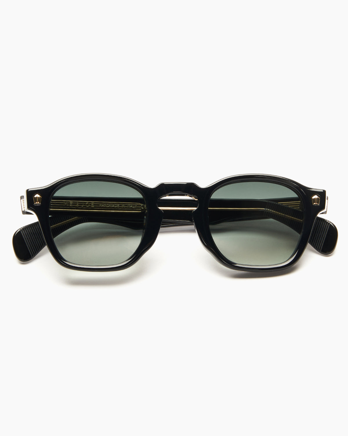 SUNGLASSES-WOMEN-MEN-UNISEX-FAUSTO-BLACK-FRONT |BLACK