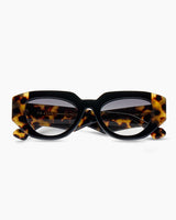 SUNGLASSES-WOMEN-MEN-UNISEX-KYLIE-BLACK TORTOISE-FRONT