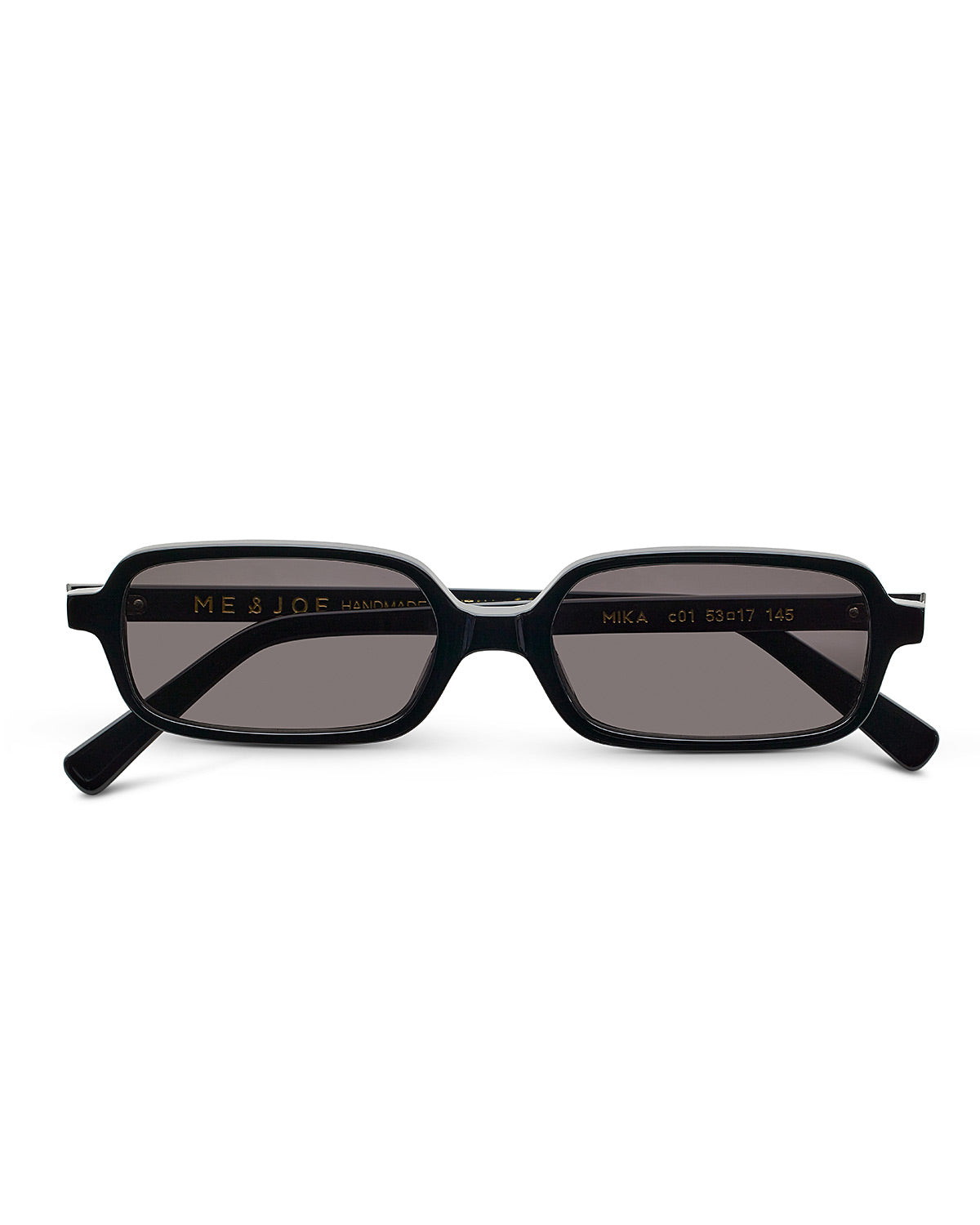 SUNGLASSES-WOMEN-MEN-UNISEX-MIKA-BLACK-FRONT |BLACK