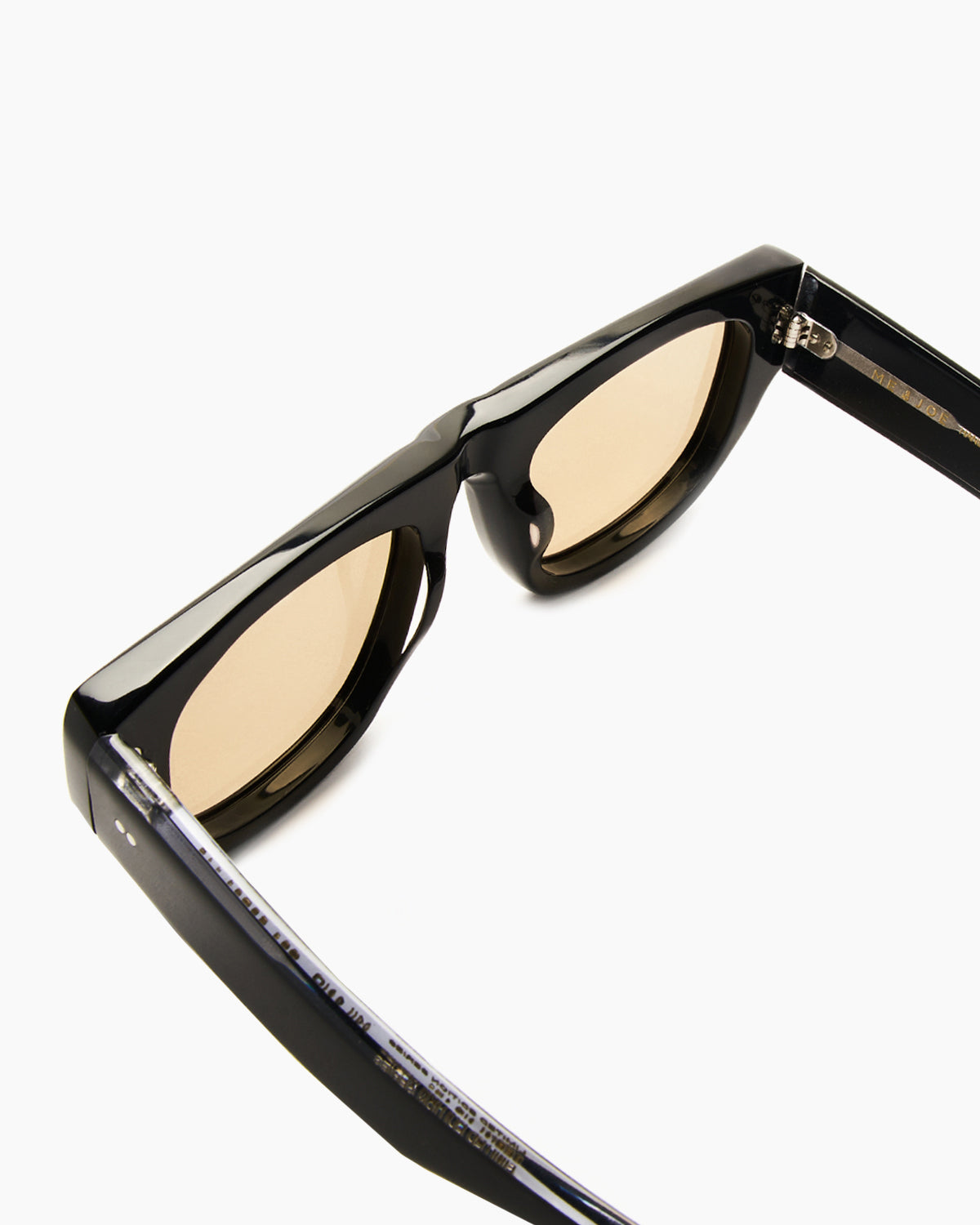 SUNGLASSES-WOMEN-MEN-UNISEX-MILANO-STUDIO-BLACK-SAND-TEMPLE |BLACK CUSTOM LENSES-PINA COLADA