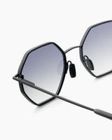 SUNGLASSES-WOMEN-MEN-UNISEX-OTTAGONALE-BLACK-TEMPLE