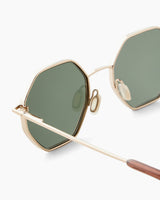 SUNGLASSES-WOMEN-MEN-UNISEX-OTTAGONALE-GOLD-TEMPLE