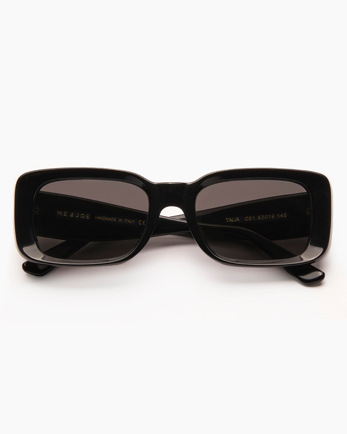 SUNGLASSES-WOMEN-MEN-UNISEX-TALIA-BLACK-FRONT |BLACK