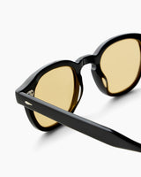 SUNGLASSES-WOMEN-MEN-UNISEX-TAYLOR-BLACK-CUSTOM LENSES-PINA COLADA-DETAIL