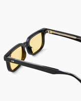 SUNGLASSES-WOMEN-MEN-UNISEX-WALKER-BLACK-CUSTOMLENSES-PINA COLADA-TEMPLE