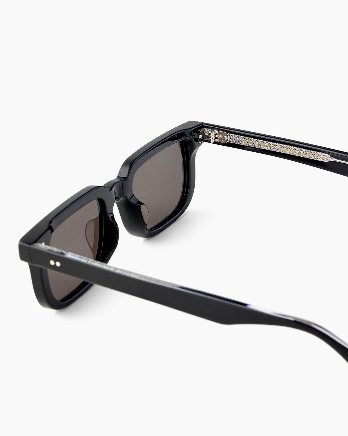 SUNGLASSES-WOMEN-MEN-UNISEX-WALKER-BLACK-TEMPLE |BLACK