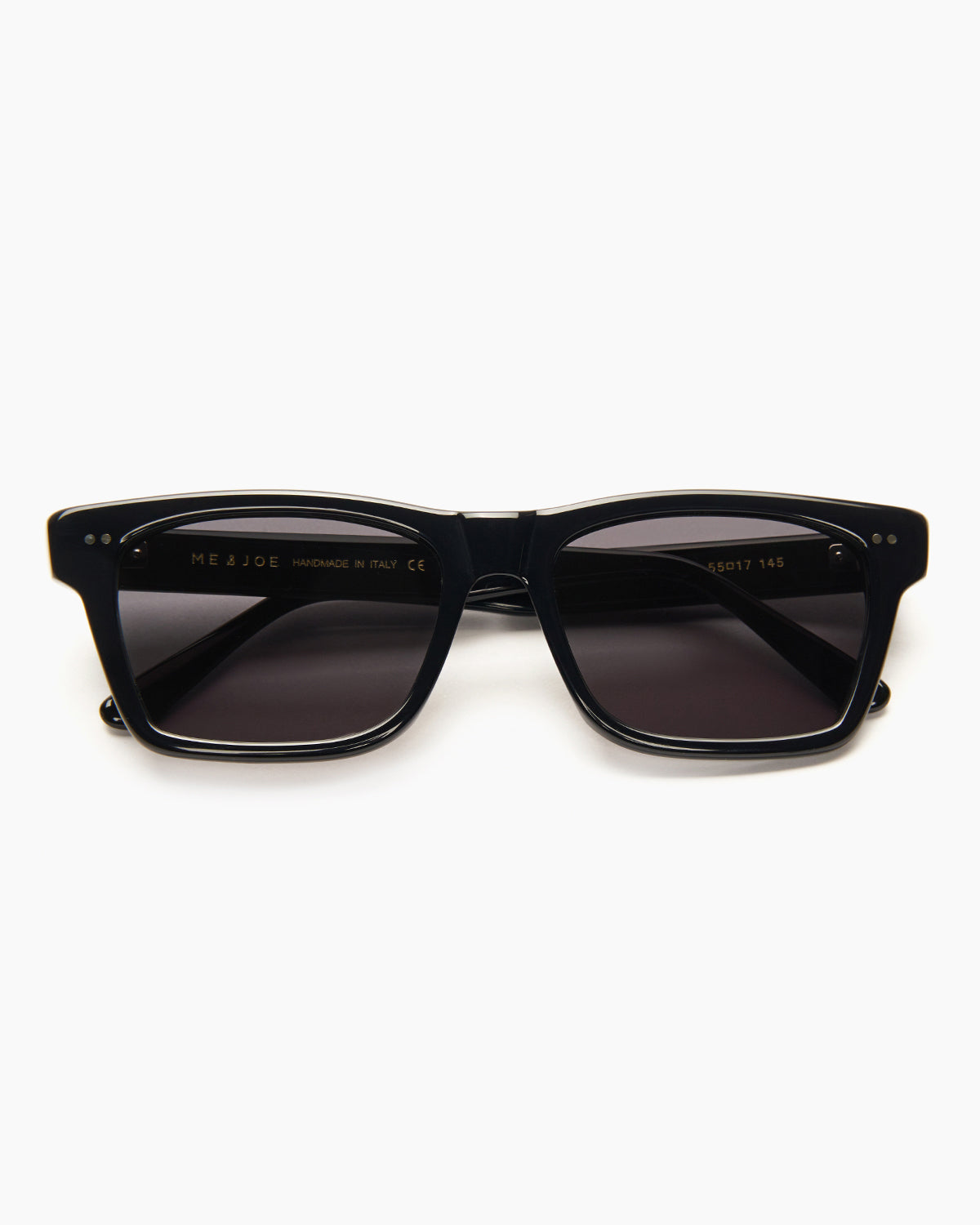 SUNGLASSES-WOMEN-MEN-UNISEX-WAYNE-BLACK-FRONT | BLACK