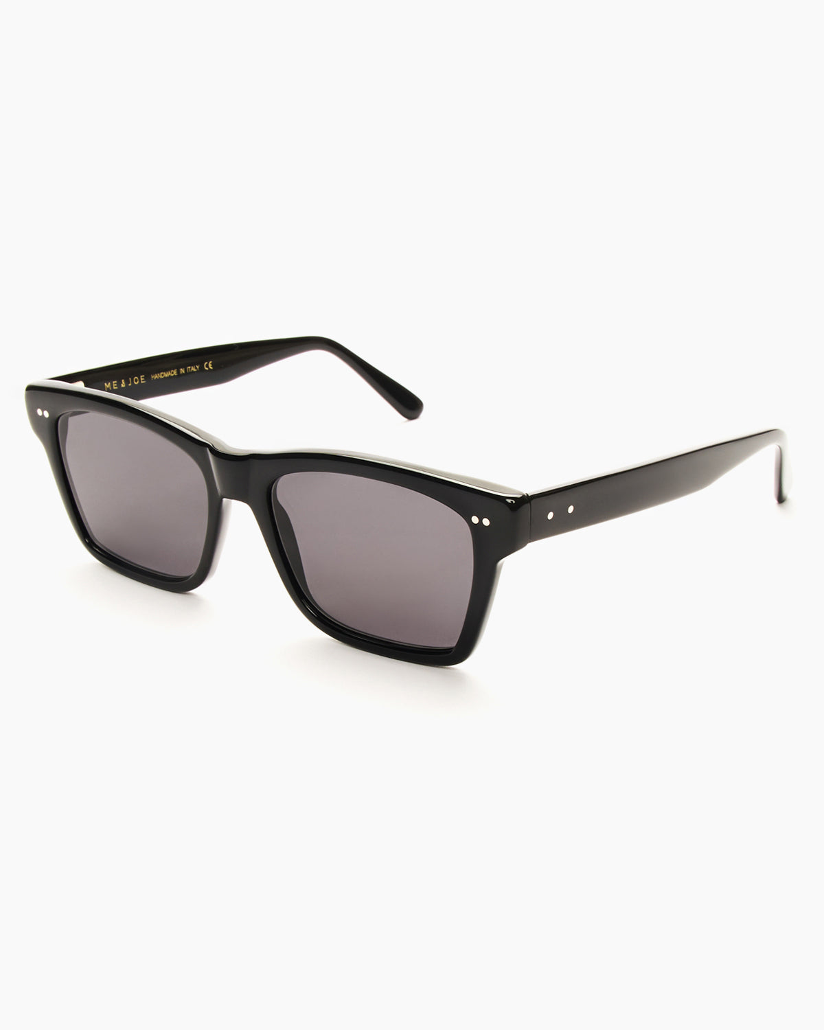 SUNGLASSES-WOMEN-MEN-UNISEX-WAYNE-BLACK-SIDE| BLACK