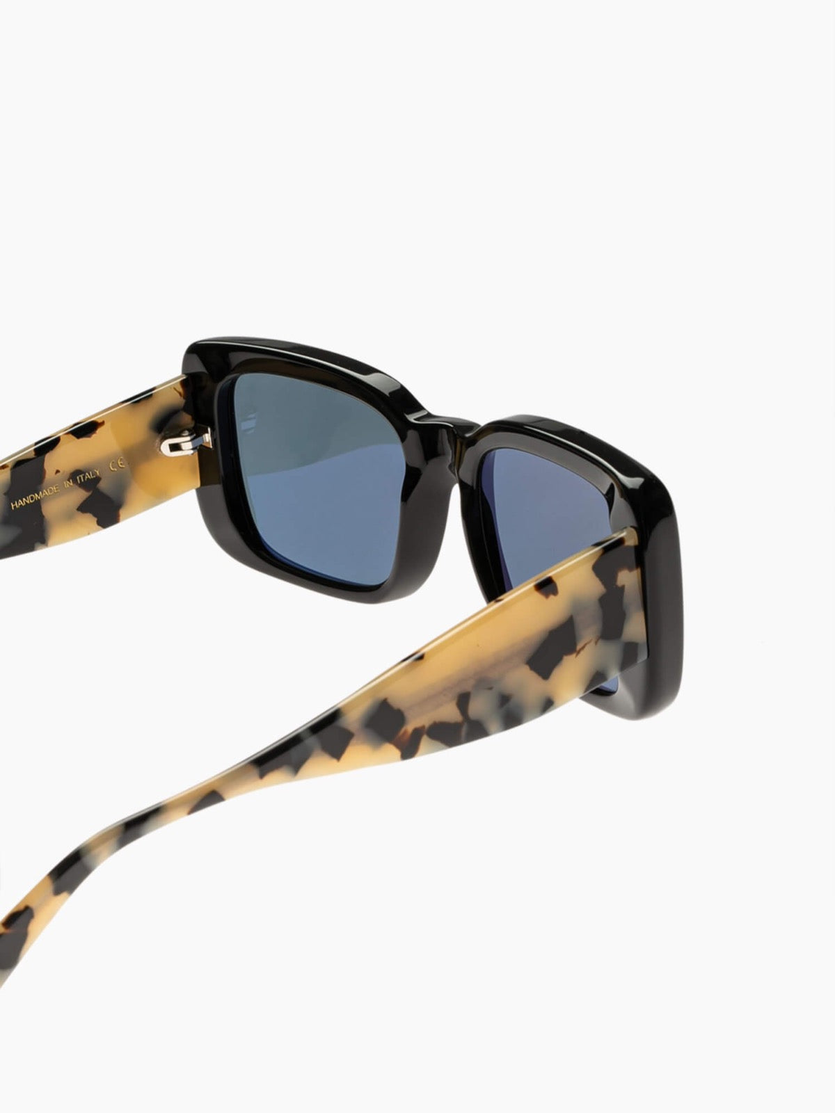 SUNGLASSES-UNISEX-MEN-WOMEN-TALIA-STRACCIATELLA-TEMPLE | BLACK STRACCIATELLA