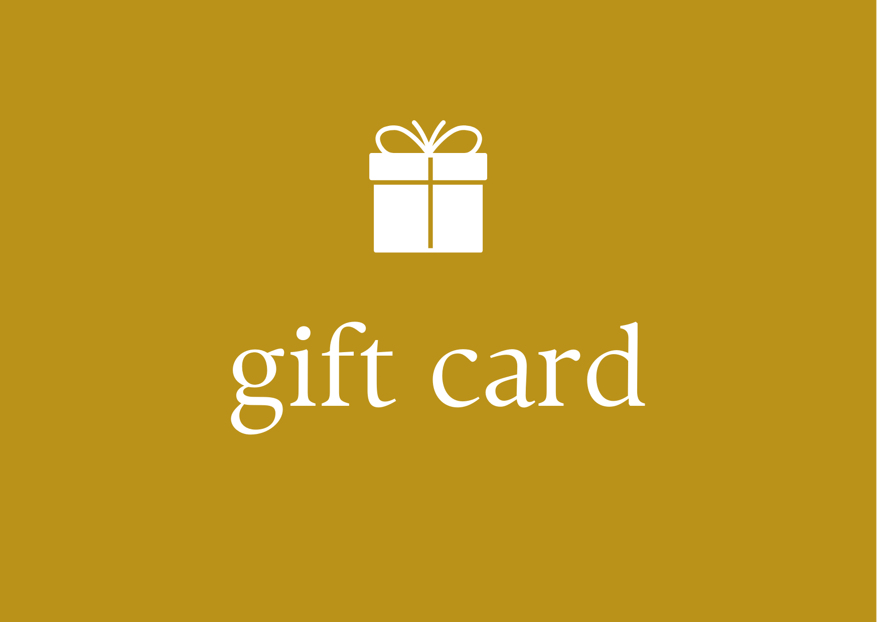 Gift Card