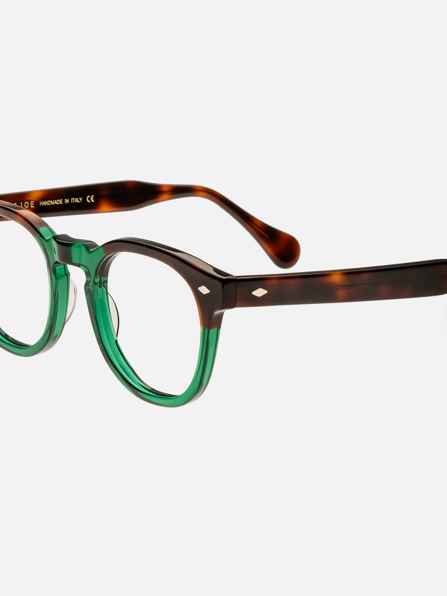 OPTICAL/WOMEN/MEN/UNISEX/LEGEND/GREEN TORTOISE/ACETATE/DETAIL |GREEN TORTOISE