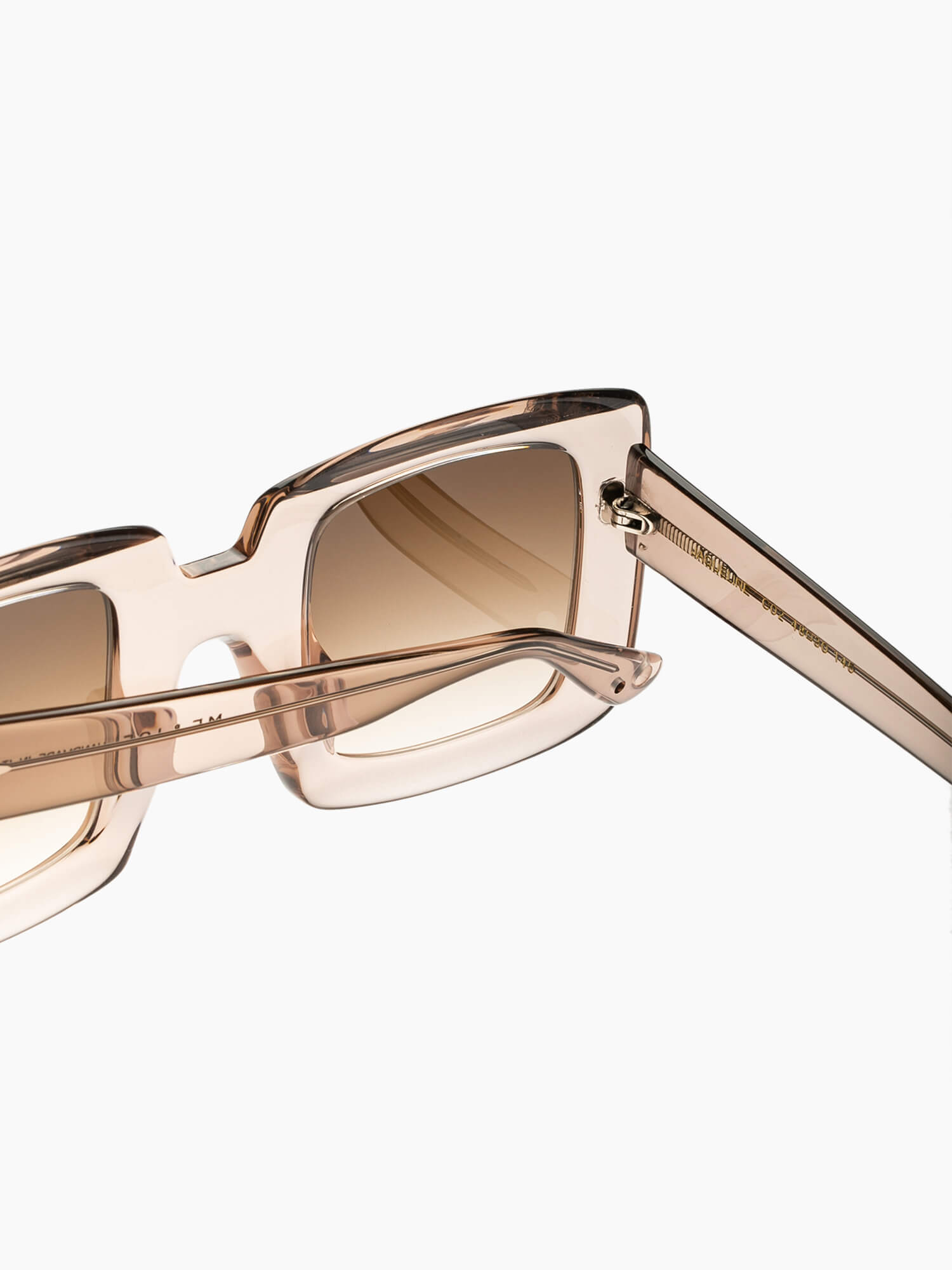 SUNGLASSES/GLASSES/WOMEN/CHAMPAGNE/CHAMPAGNE/ACETATE/DETAIL |CHAMPAGNE