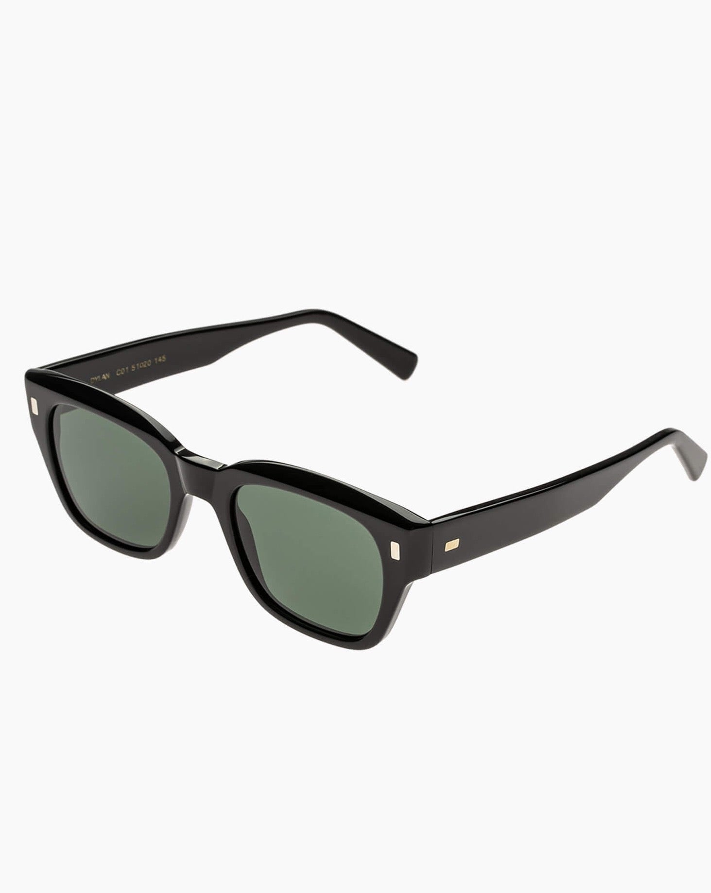 SUNGLASSES-UNISEX-MEN-WOMEN-DYLAN-BLACK-SIDE |BLACK