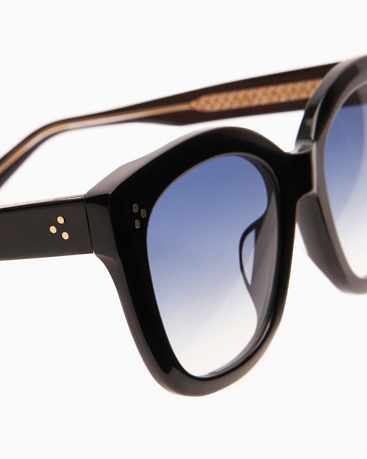 SUNGLASSES-WOMEN-MEN-UNISEX-ALINA-BLACK-DETAIL |Black