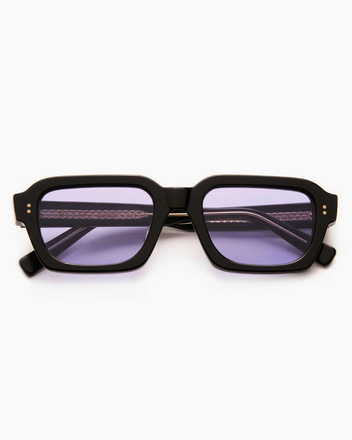 SUNGLASSES-WOMEN-MEN-UNISEX-AMERICA-BLACK-CUSTOM-PURPLELENSES-FRONT |BLACK CUSTOM LENSES-LOLLIPOP