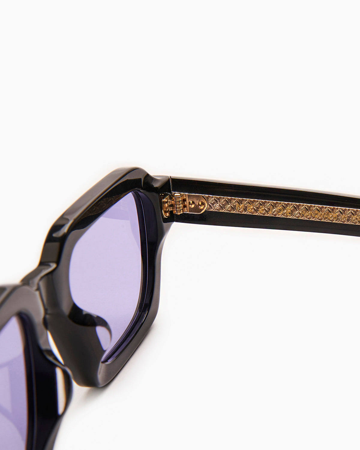 SUNGLASSES-WOMEN-MEN-UNISEX-AMERICA-BLACK-CUSTOM-PURPLELENSES-TEMPLE |BLACK CUSTOM LENSES-LOLLIPOP 