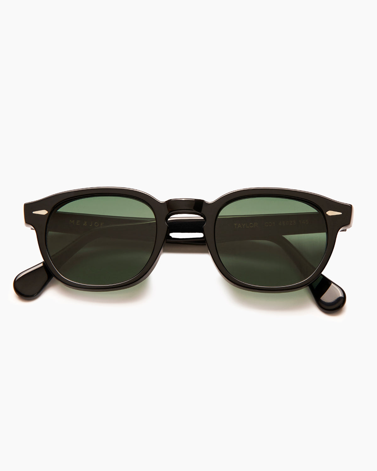 SUNGLASSES-WOMEN-MEN-UNISEX-TAYLOR-BLACK-FRONT |BLACK